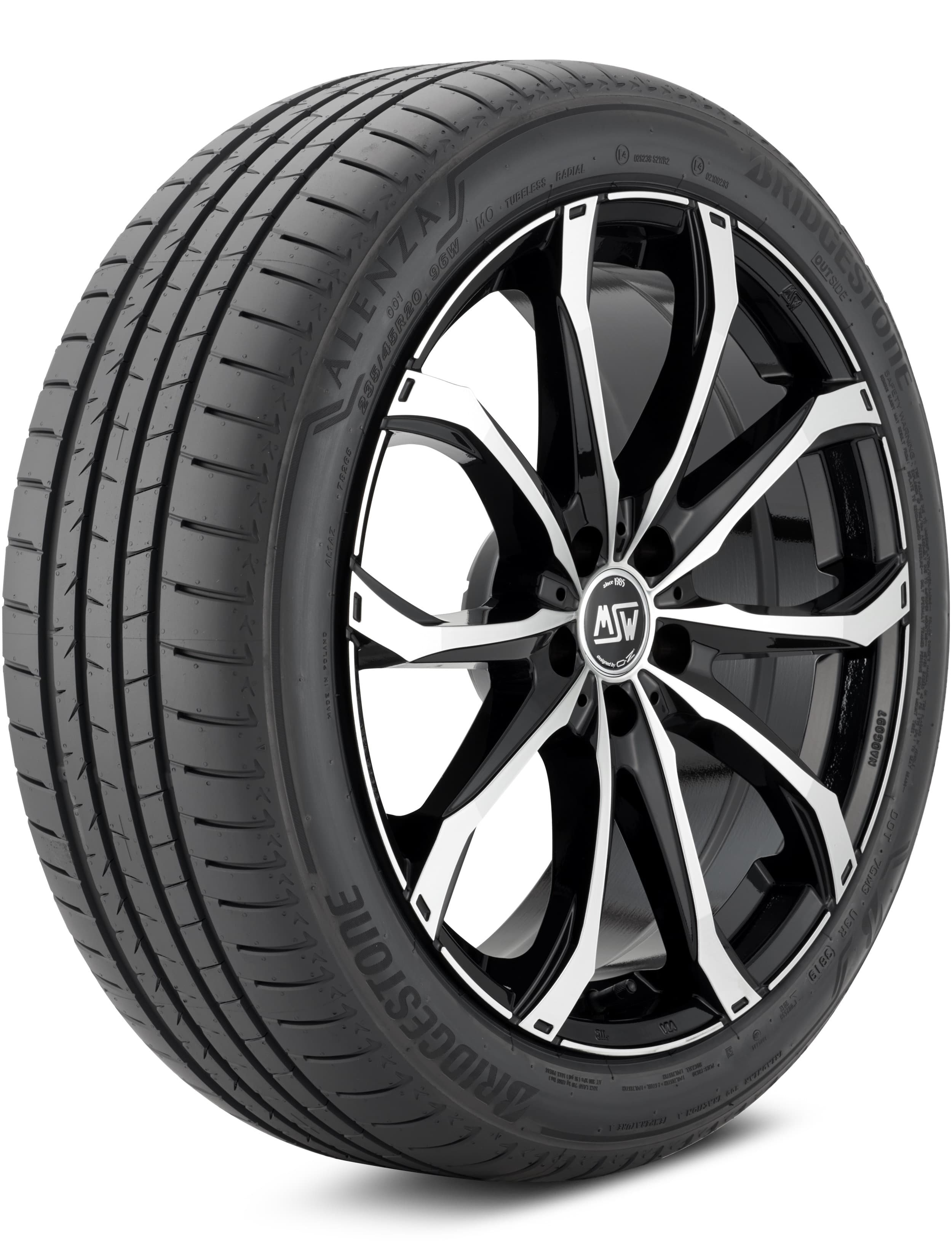 Bridgestone Alenza 001 Street/Sport Truck Summer Truck 225/65R17 tire