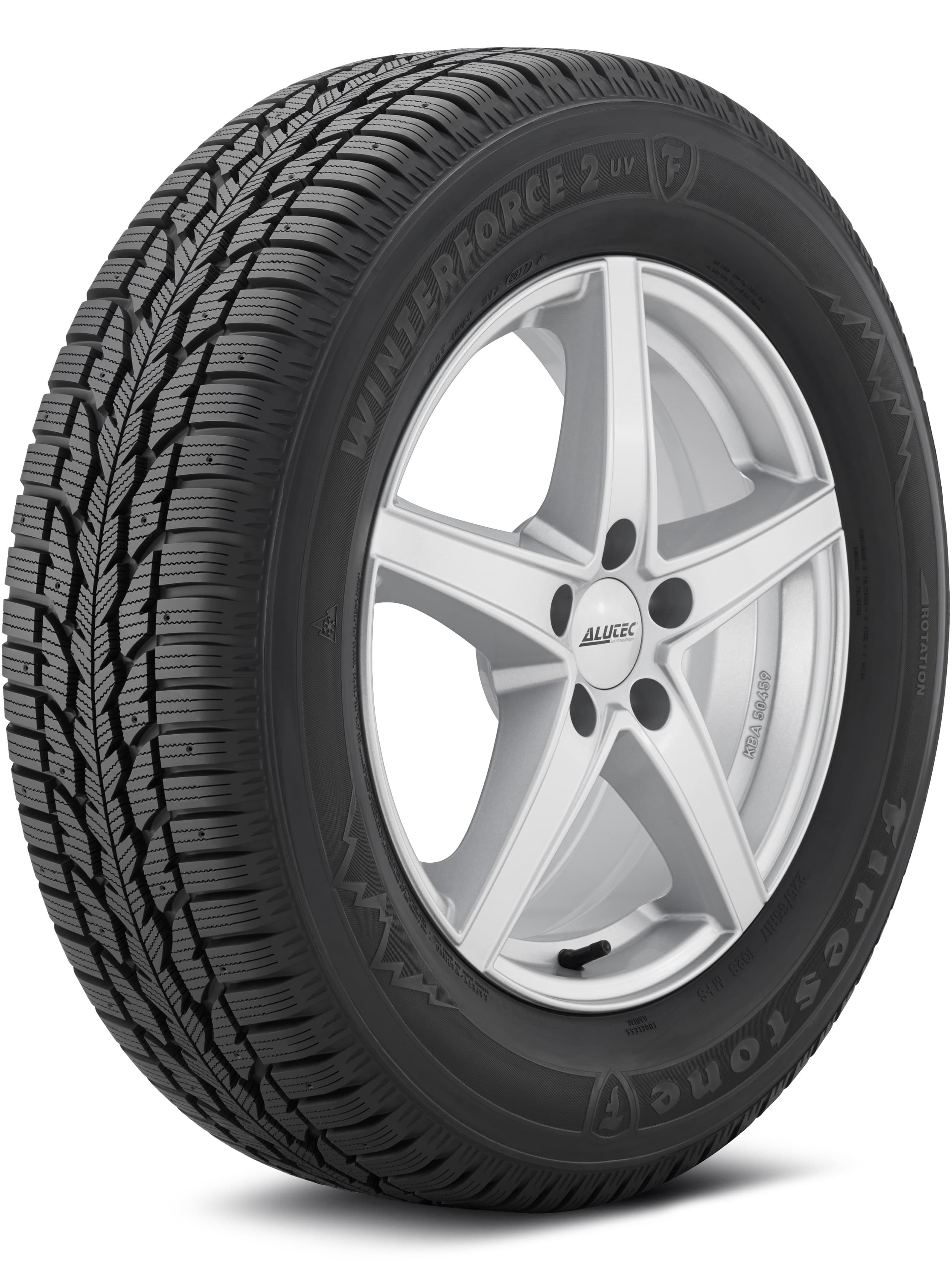 Firestone Winterforce 2 UV Light Truck/SUV Studdable 215/65R16 tire