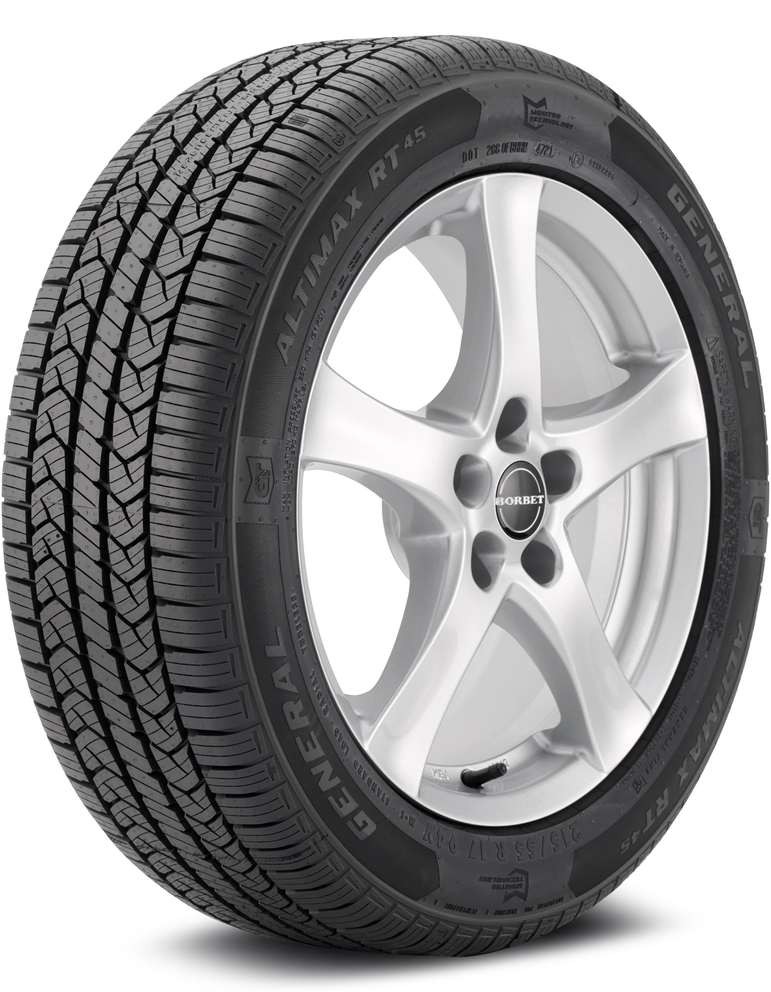 General AltiMAX RT45 Grand Touring All-Season 225/60R15 tire