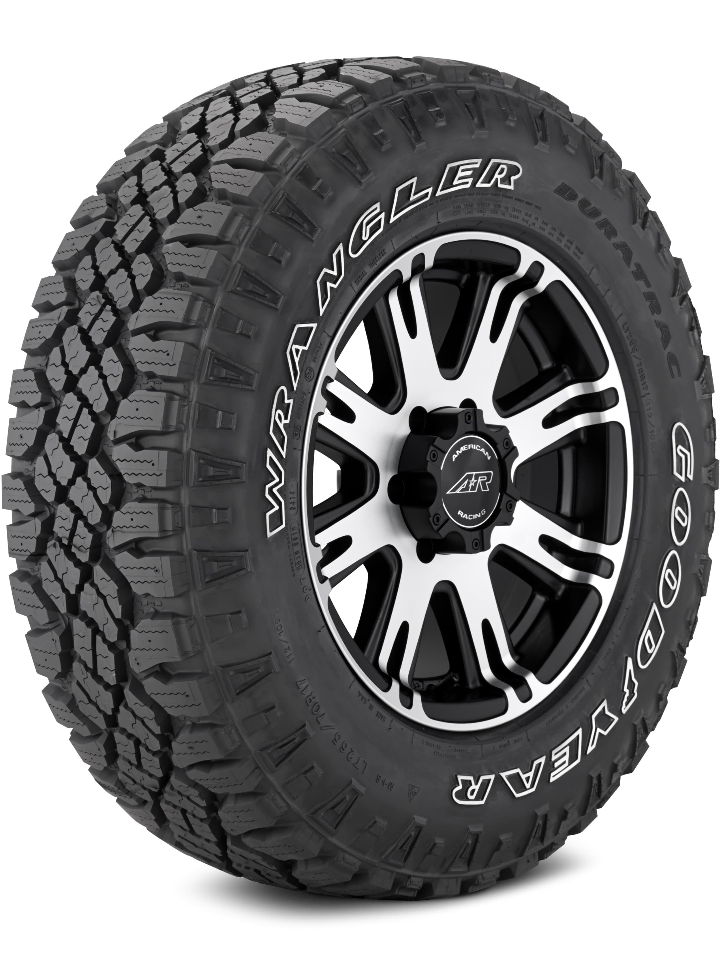 Goodyear Wrangler DuraTrac E 121/ Commercial All-Terrain 285/70R17 tire