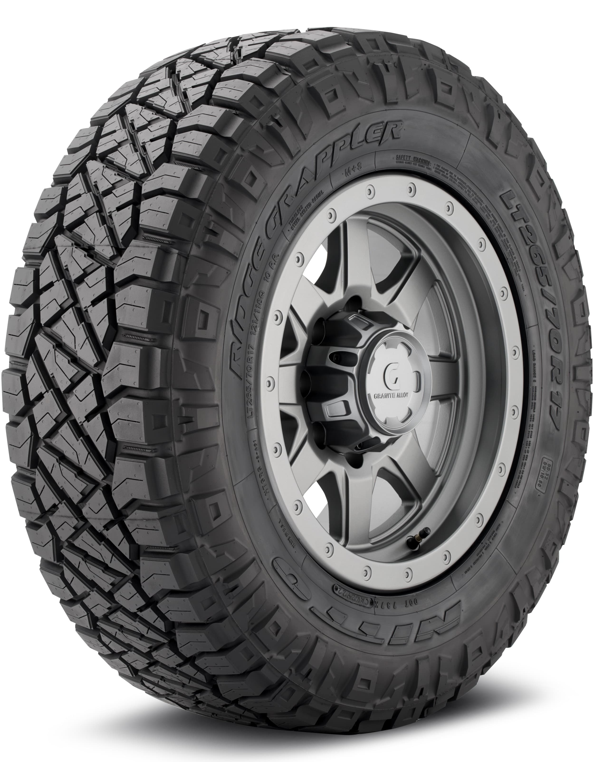 Nitto Ridge Grappler E 121/ Rugged All-Terrain 305/70R17 tire
