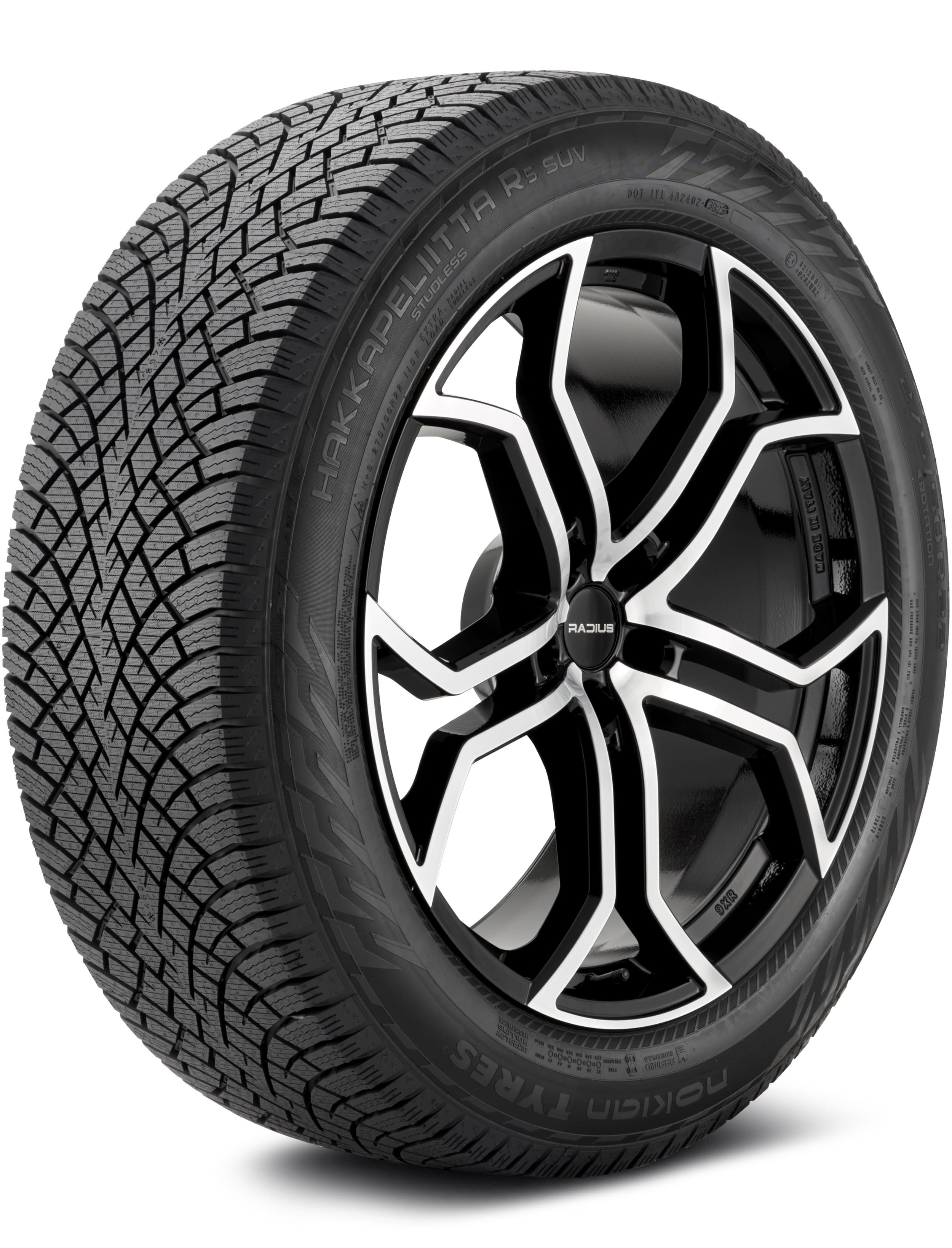 Nokian Hakkapeliitta R5 SUV Light Truck/SUV Studless 215/65R17 tire