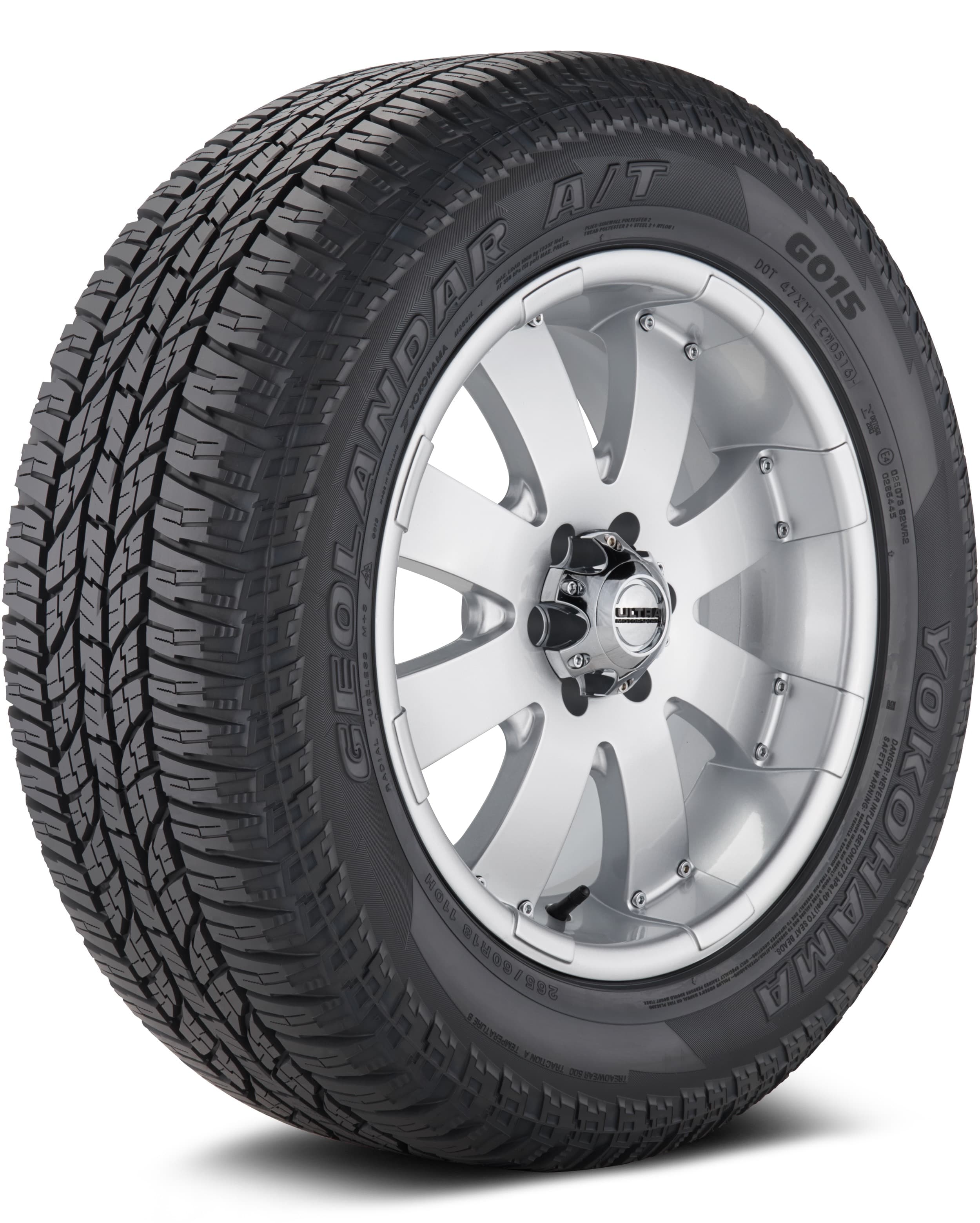 Yokohama Geolandar A/T G015 D 121/ On-Road 325/60R20 tire